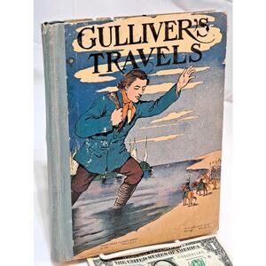 Gulliver's Travels by Dean Swift (1896? Hardcover)
